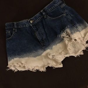 Jean shorts